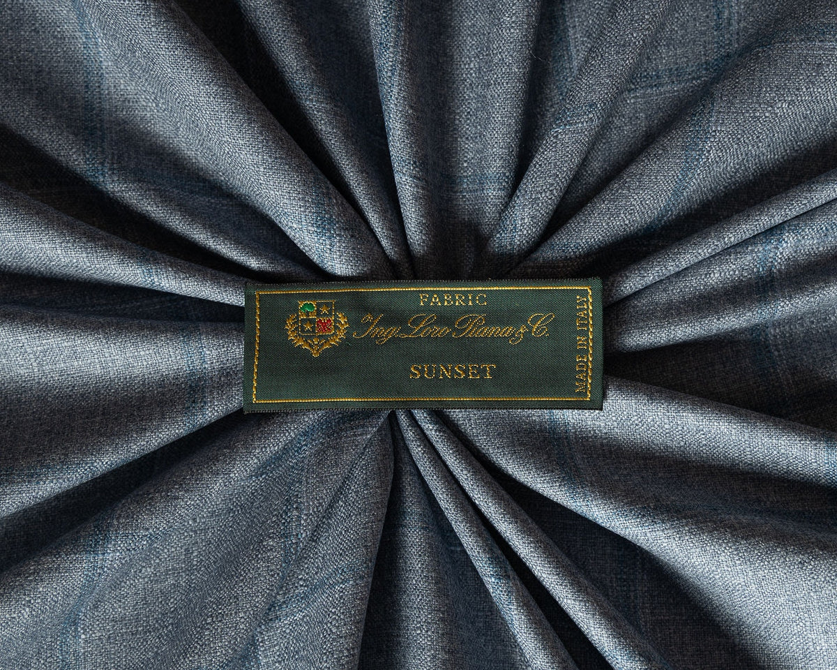Loro Piana Cashmere Cloud & Sunset fabric detail