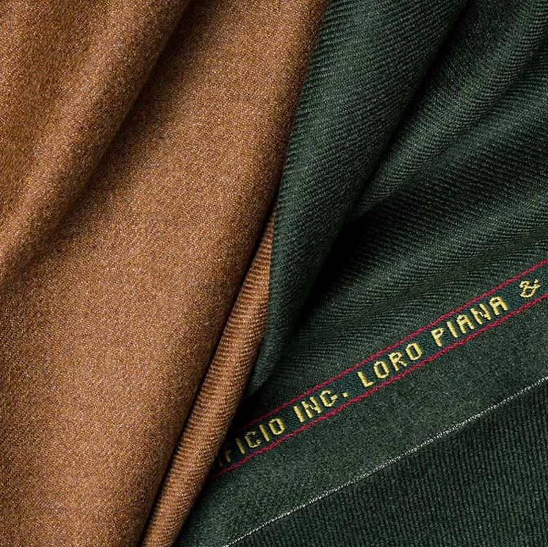 Loro Piana Cashmere fabric detail
