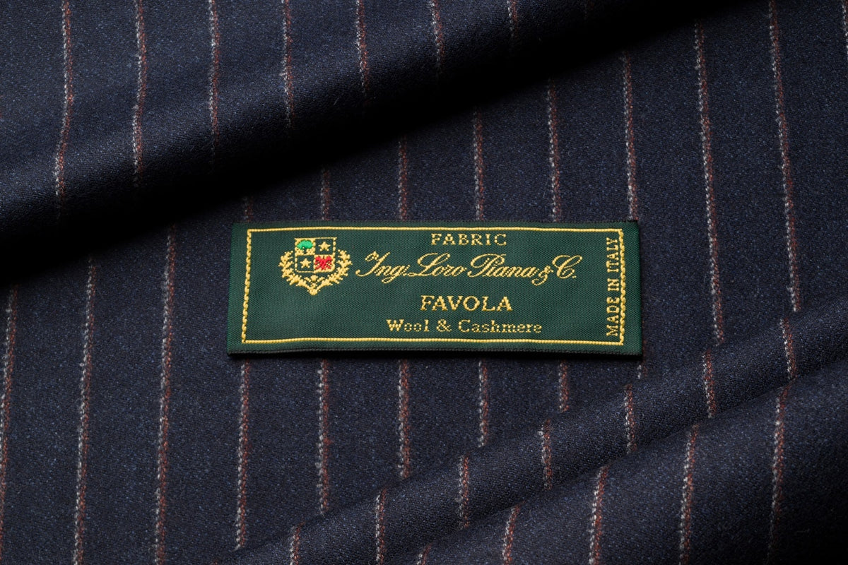 Loro Piana Wool & Cashmere Flannels fabric detail