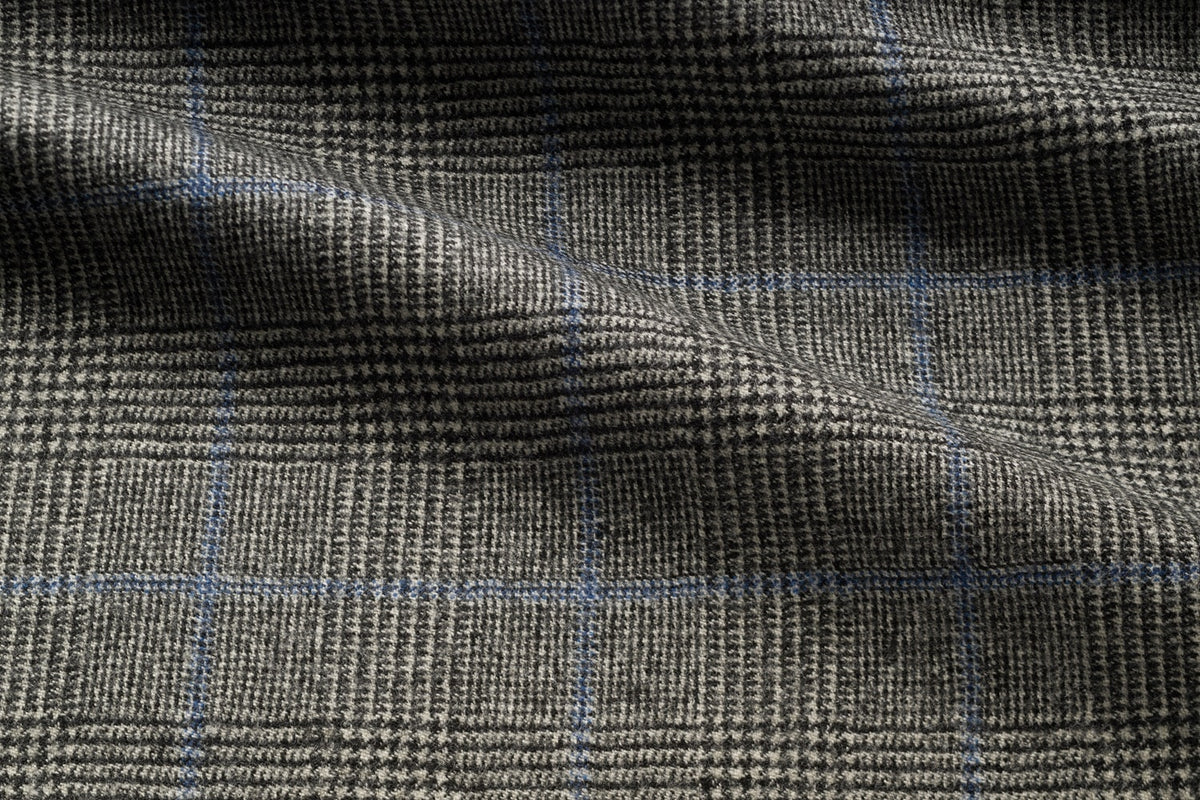 Loro Piana Wool & Cashmere Flannels fabric detail