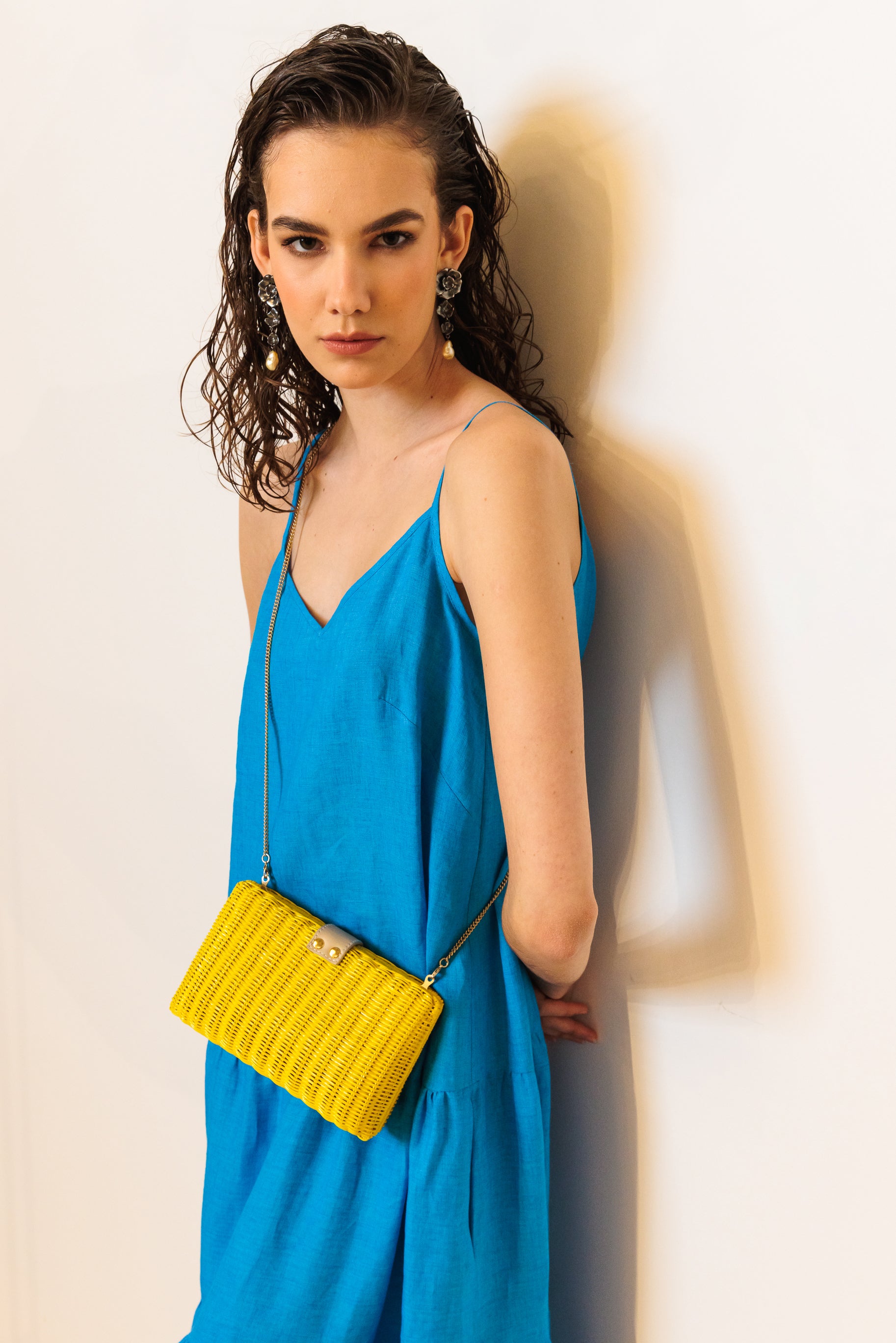 Dress "DALIA MAXI" / Linen by Solbiati