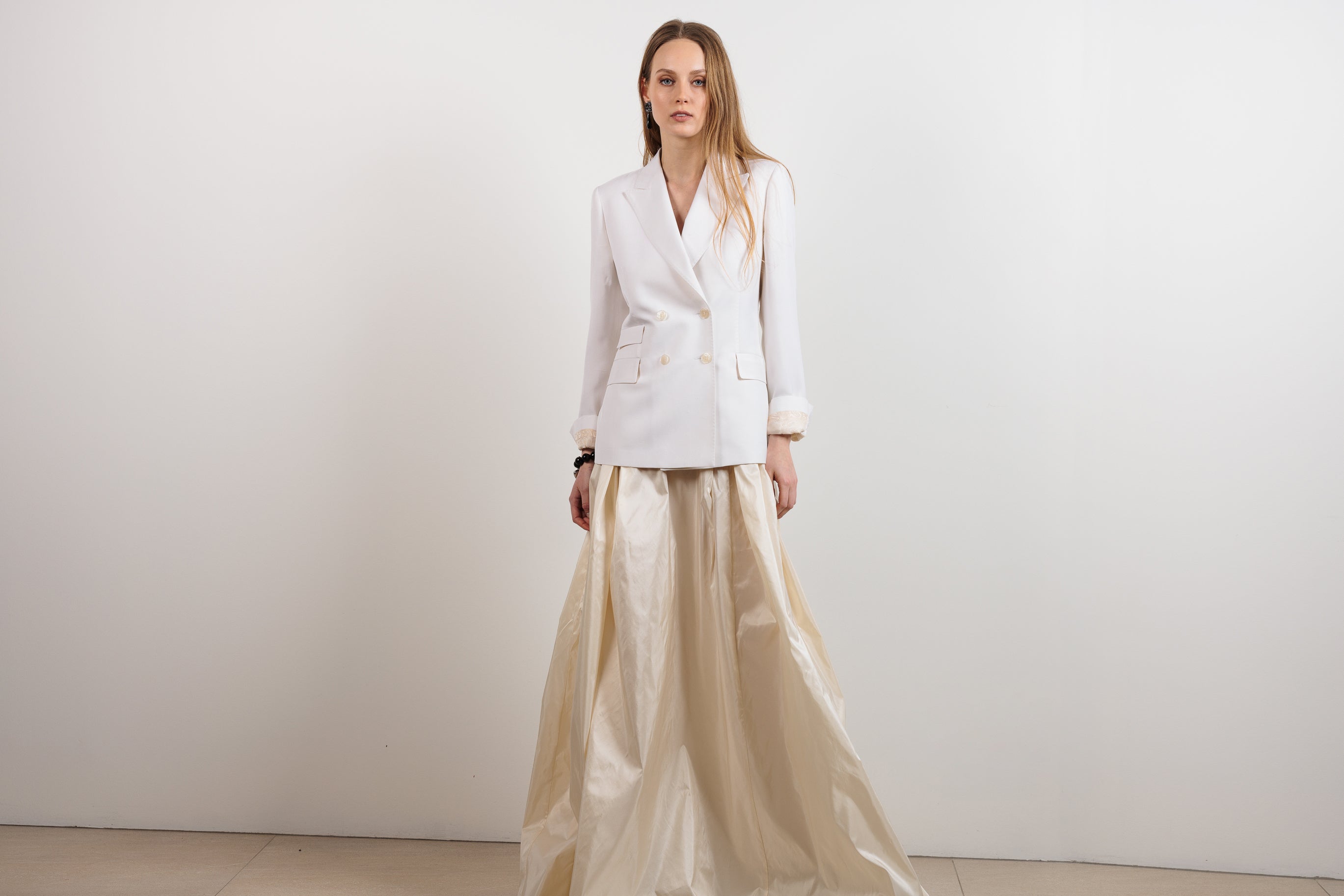 Skirt "DONNA NEW MAXI" / Luxury Silk Taffeta