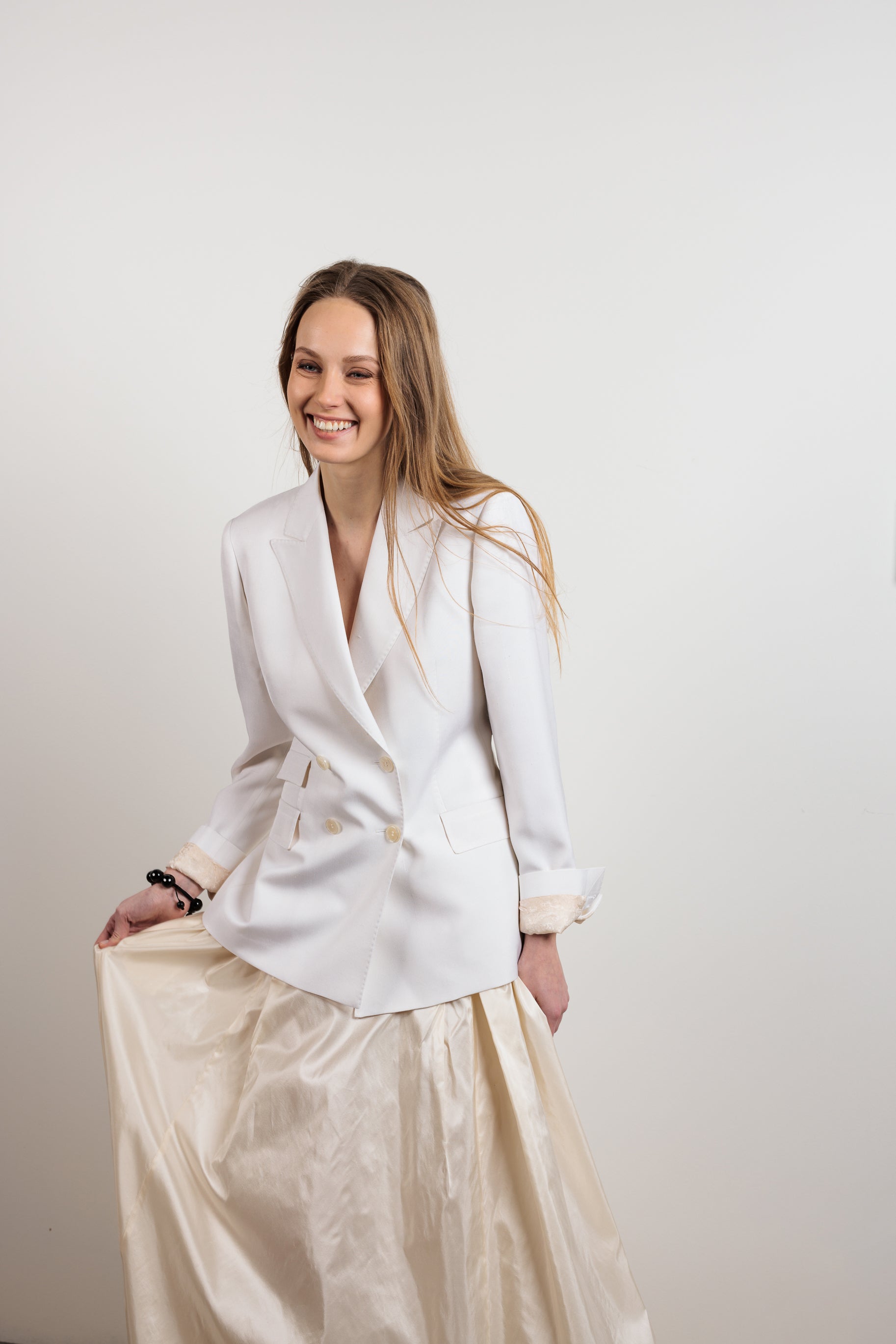 Skirt "DONNA NEW MAXI" / Luxury Silk Taffeta